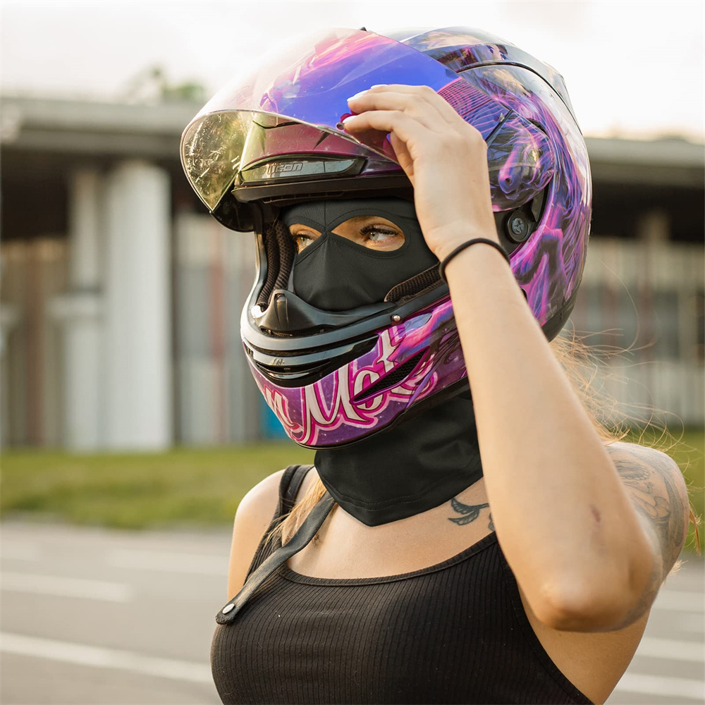 Cycling Gear To Keep You Warm - Face Mask Black Cycling Mask Face