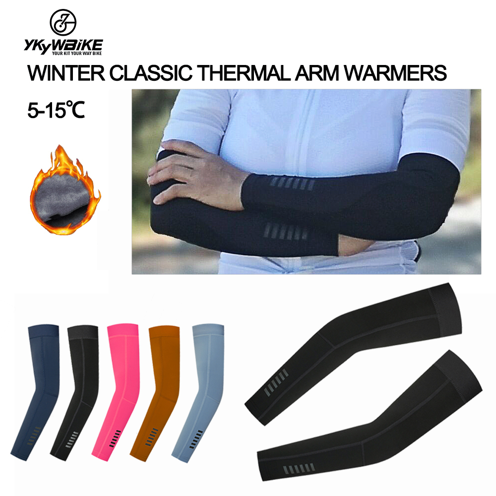 YKYWBIKE  Winter Fleece Warm A – Cycling Arm Warmers recenzja i cena