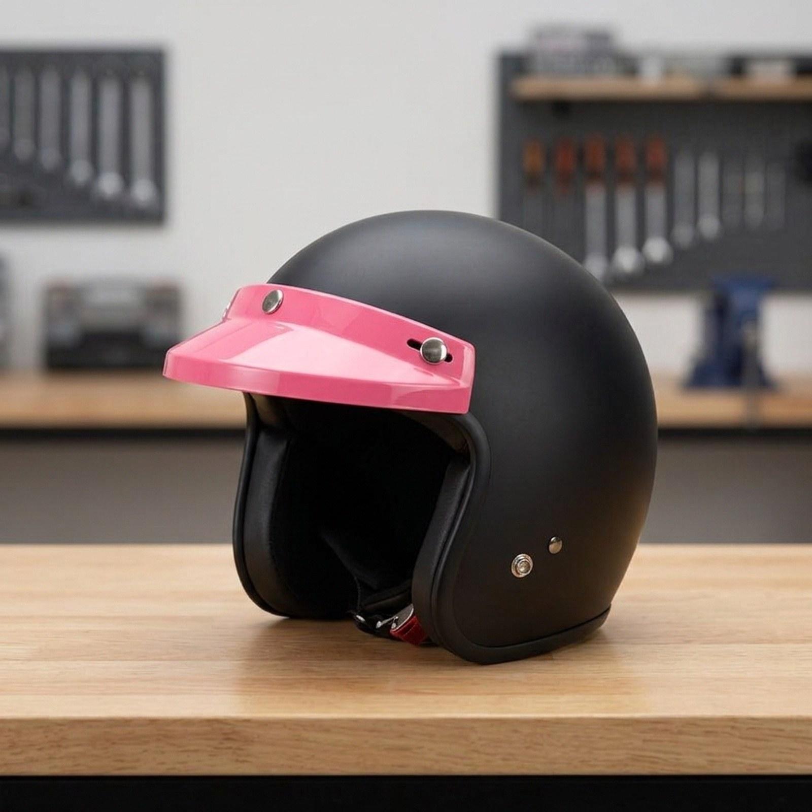 Retro Motorcycle Helmet Visor  – Bicycle Helmet recenzja i cena