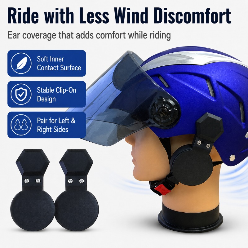 Clip-On Helmet Ear Covers for  – Bicycle Helmet recenzja i cena