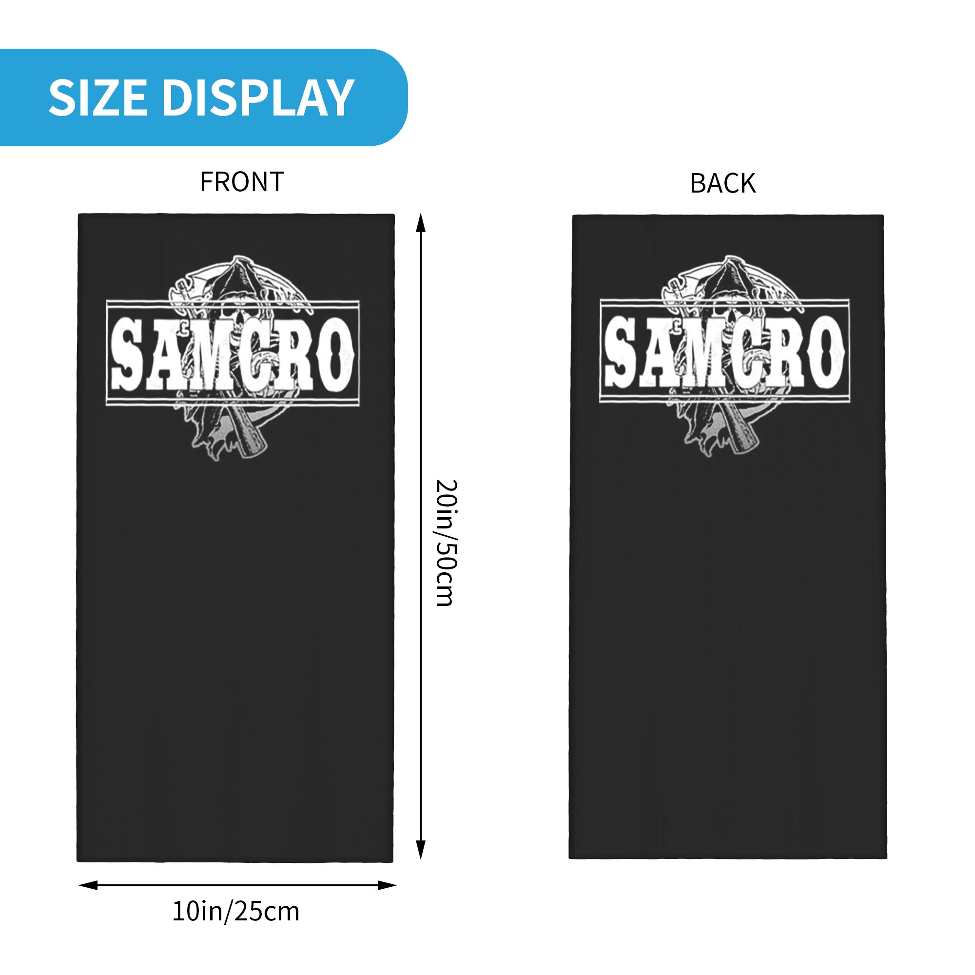 SAMCRO Bandana Neck Gaiter Pri – Cycling Face Mask recenzja i cena