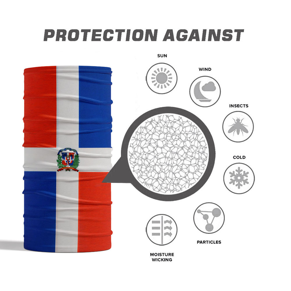 Dominica National Flag Bandana – Cycling Face Mask recenzja i cena
