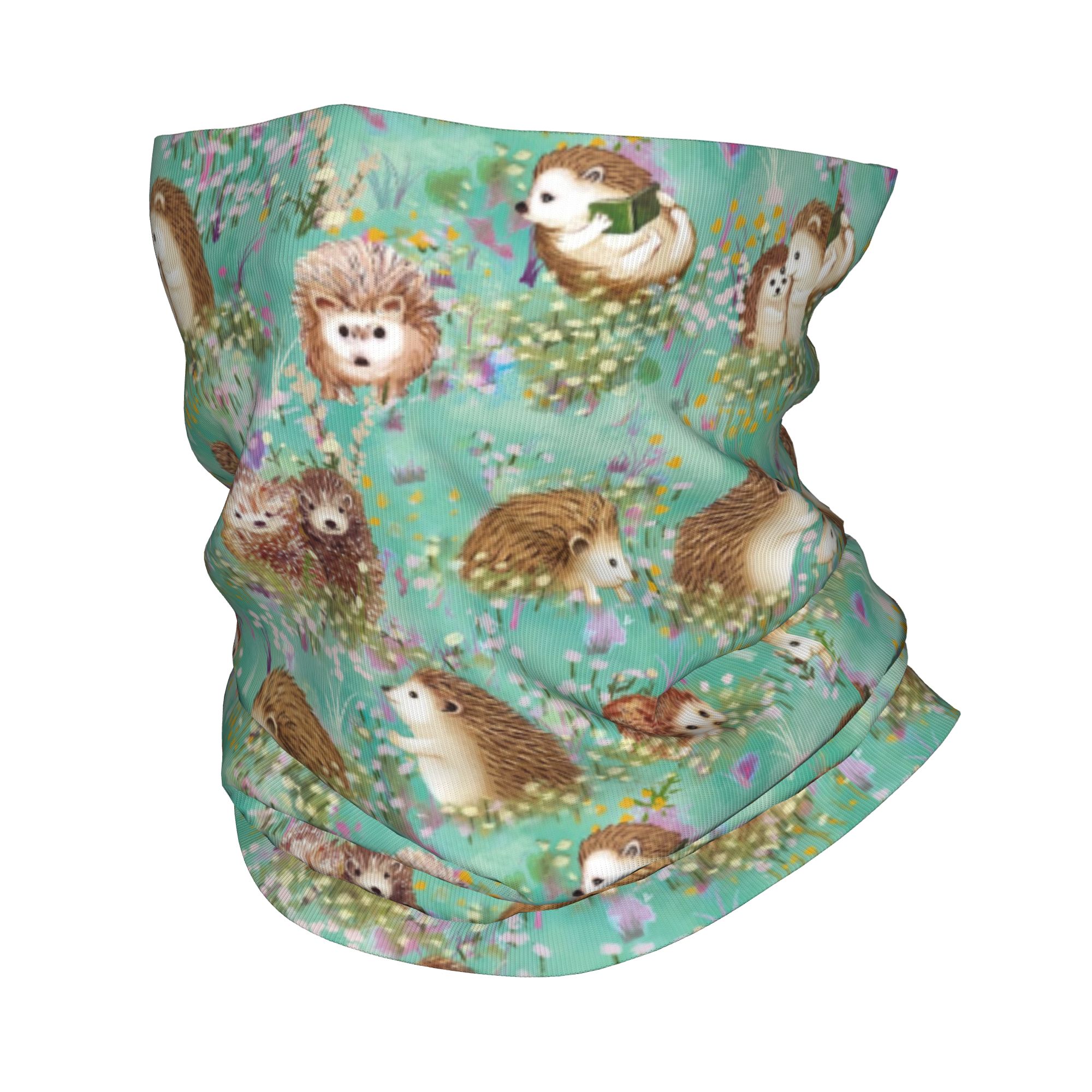 Autumn Hedgehog Spring Floral  – Cycling Face Mask recenzja i cena