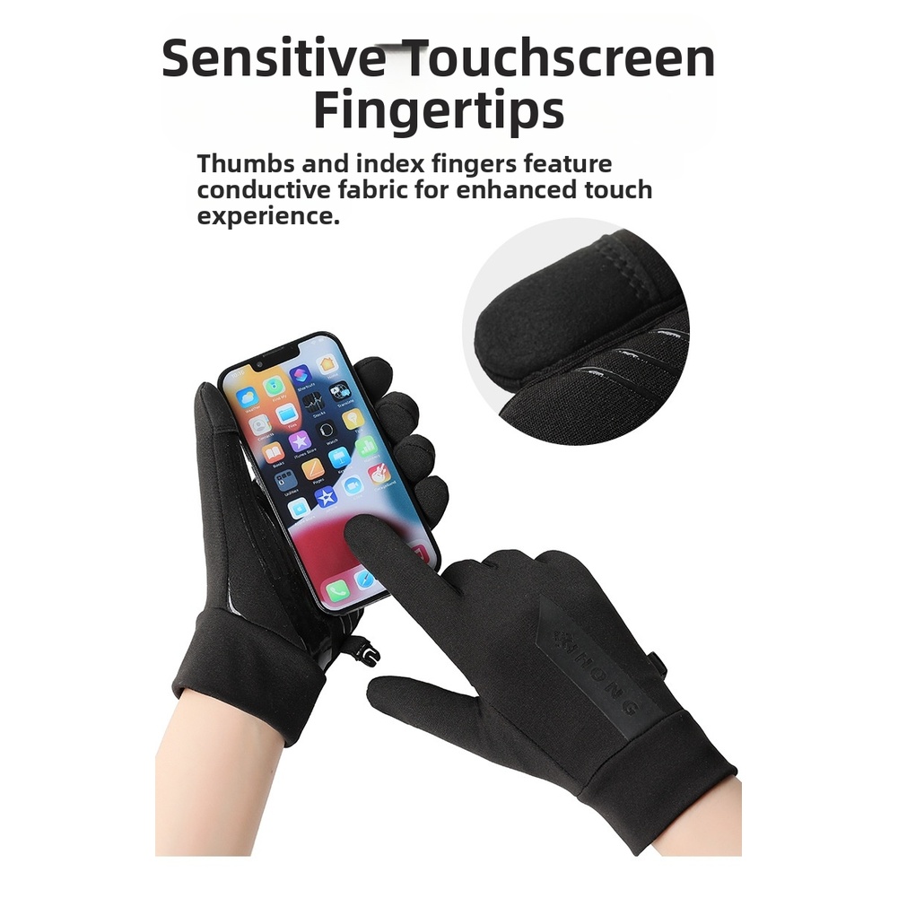 Winter Touchscreen Gloves For  – Cycling Gear For Cold Weather recenzja i cena