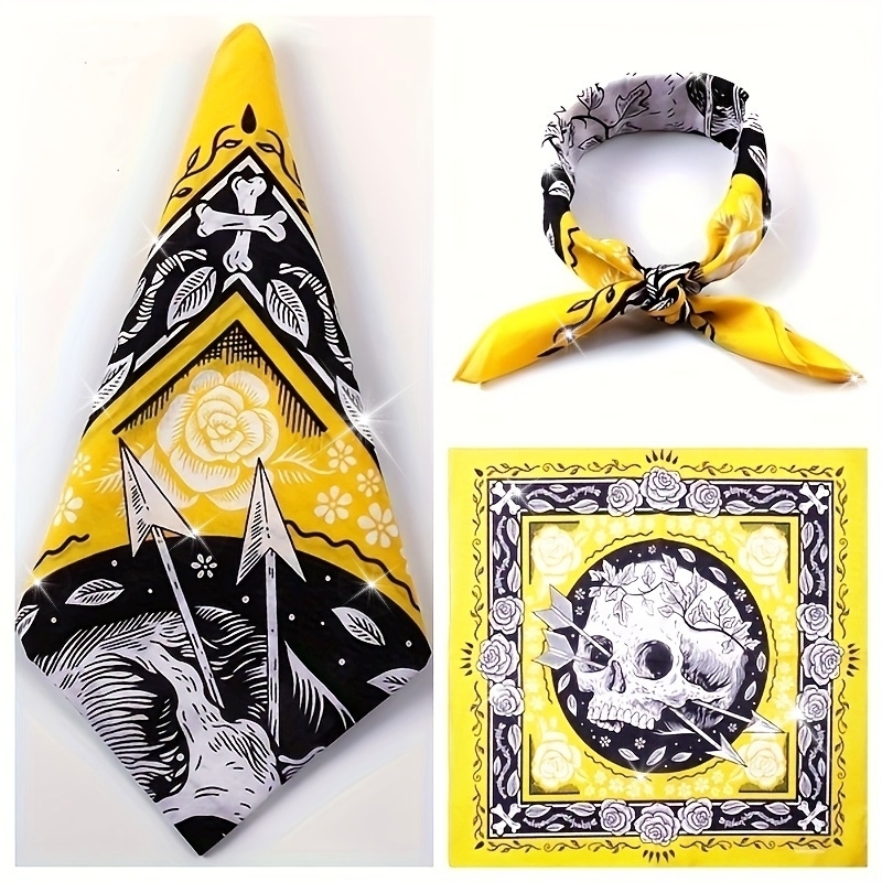 Skull Arrow Retro Headscarf Sq – Cycling Face Mask recenzja i cena