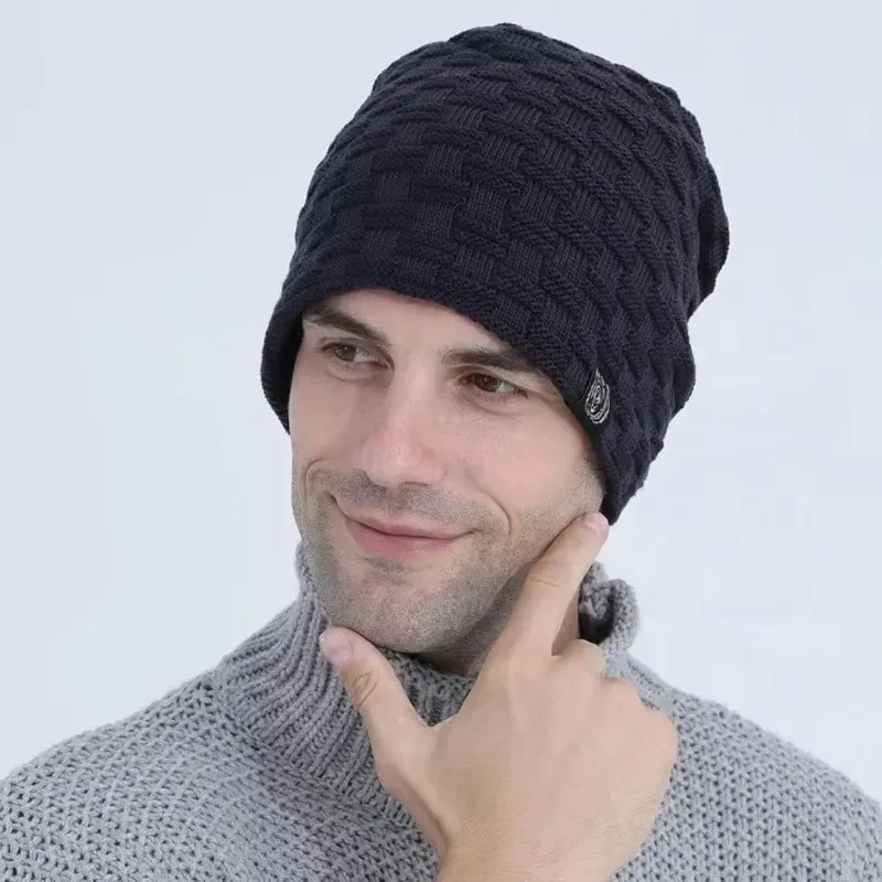Mens Plush Lining Beanie Winte – Cycling Gear To Keep You Warm recenzja i cena