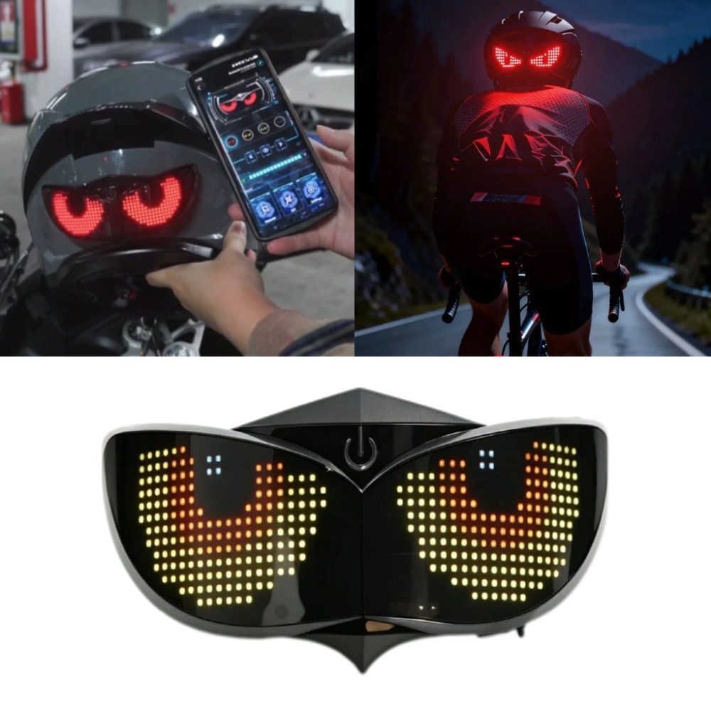 APP Control RGB Lion Eye Helme – Bicycle Helmet recenzja i cena