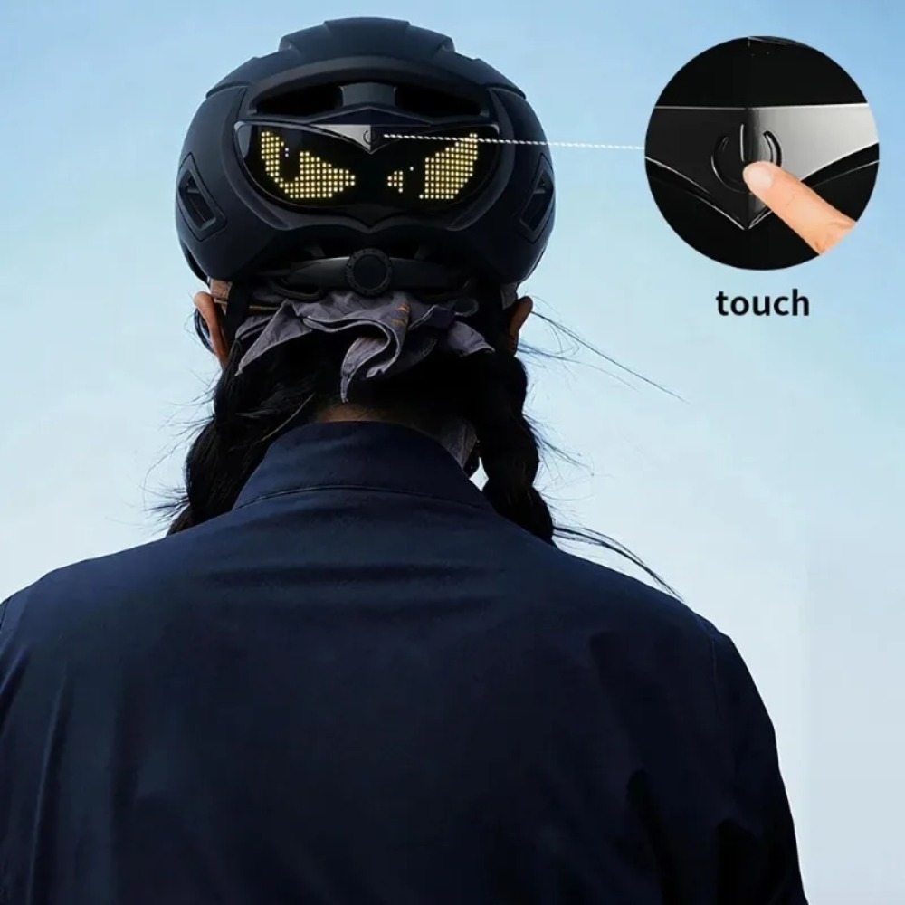 APP Control RGB Lion Eye Helme – Bicycle Helmet recenzja i cena