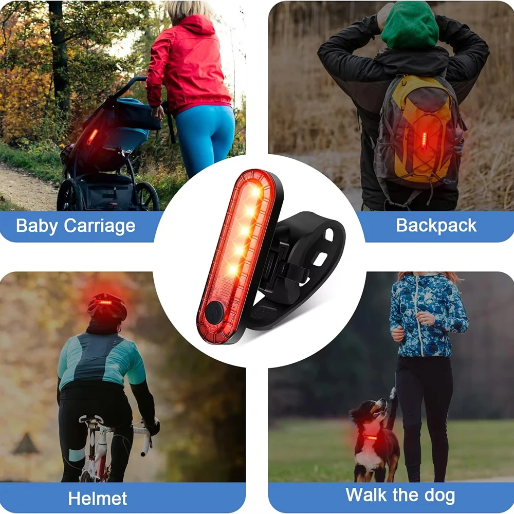 Bike Rear Tail Light USB Recha – Bicycle Helmet recenzja i cena