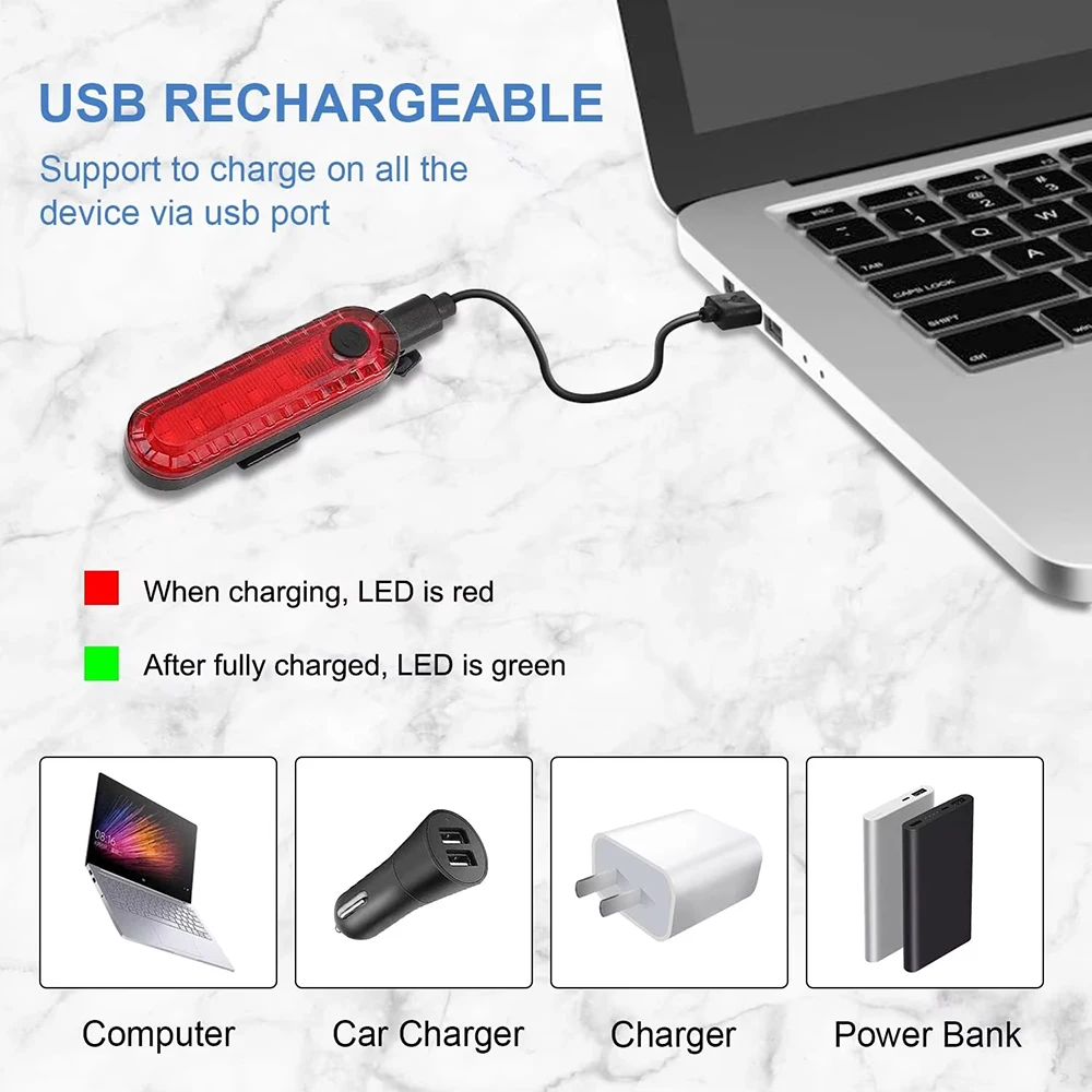 Bike Rear Tail Light USB Recha – Bicycle Helmet recenzja i cena