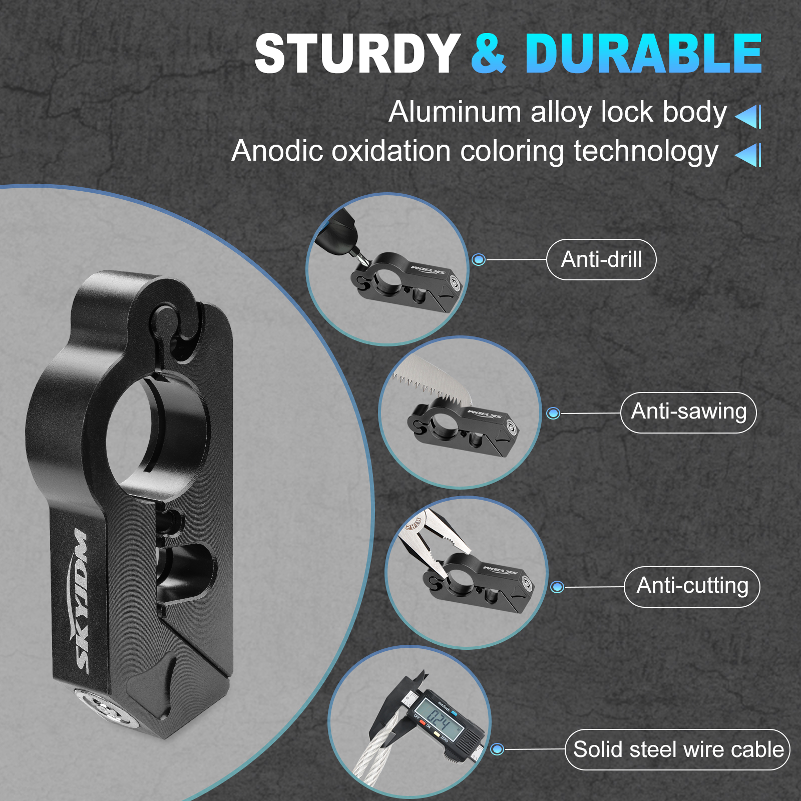 Motorcycle handlebars Locks Mo – Bicycle Helmet recenzja i cena
