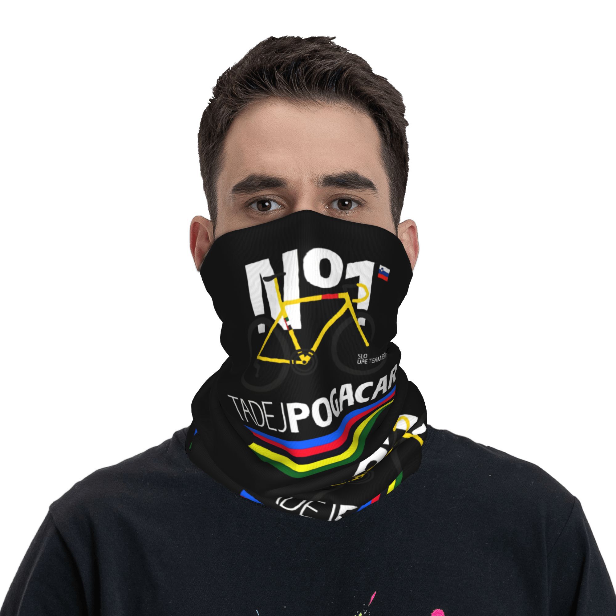 Tadej Pogacar Bicycling  Banda – Cycling Face Mask recenzja i cena