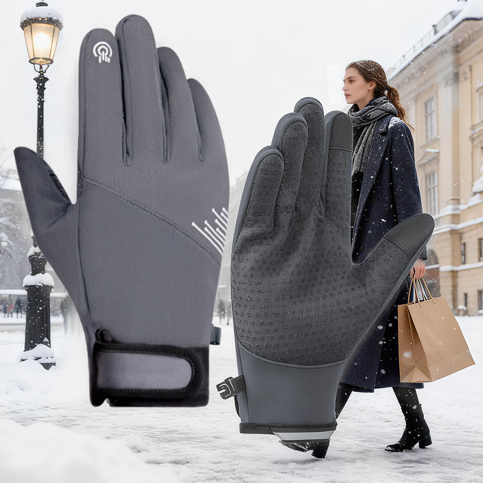 Winter Gloves Women Windproof  – Cycling Gear For Cold Weather recenzja i cena