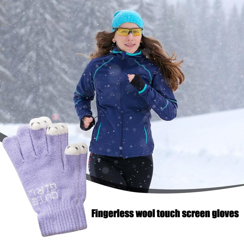 Warm Gloves For Women Elastic  – Cycling Gear For Cold Weather recenzja i cena