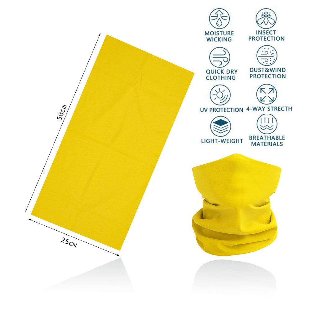 Yellow Multifunction Cycling N – Cycling Face Mask recenzja i cena