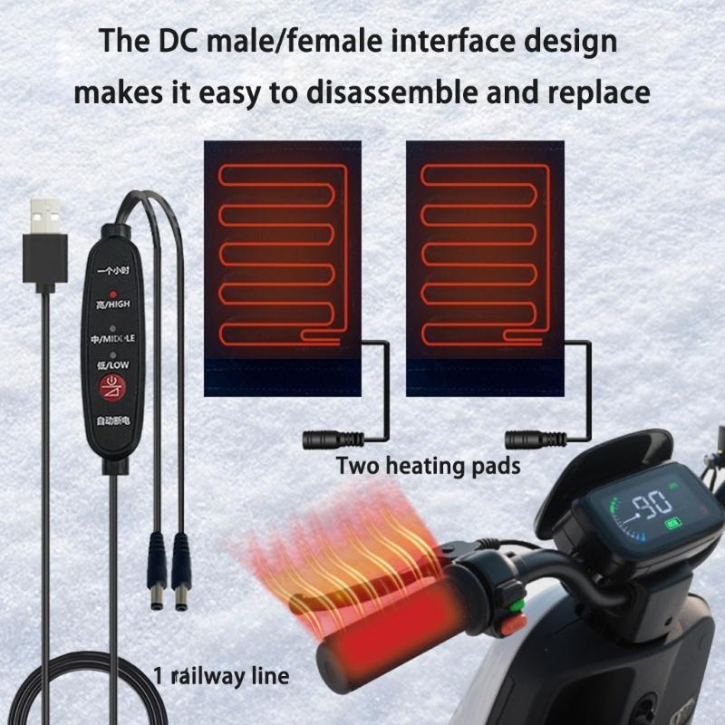 Electric Heated Grip Warmer Co – Cycling Gear For Cold Weather recenzja i cena