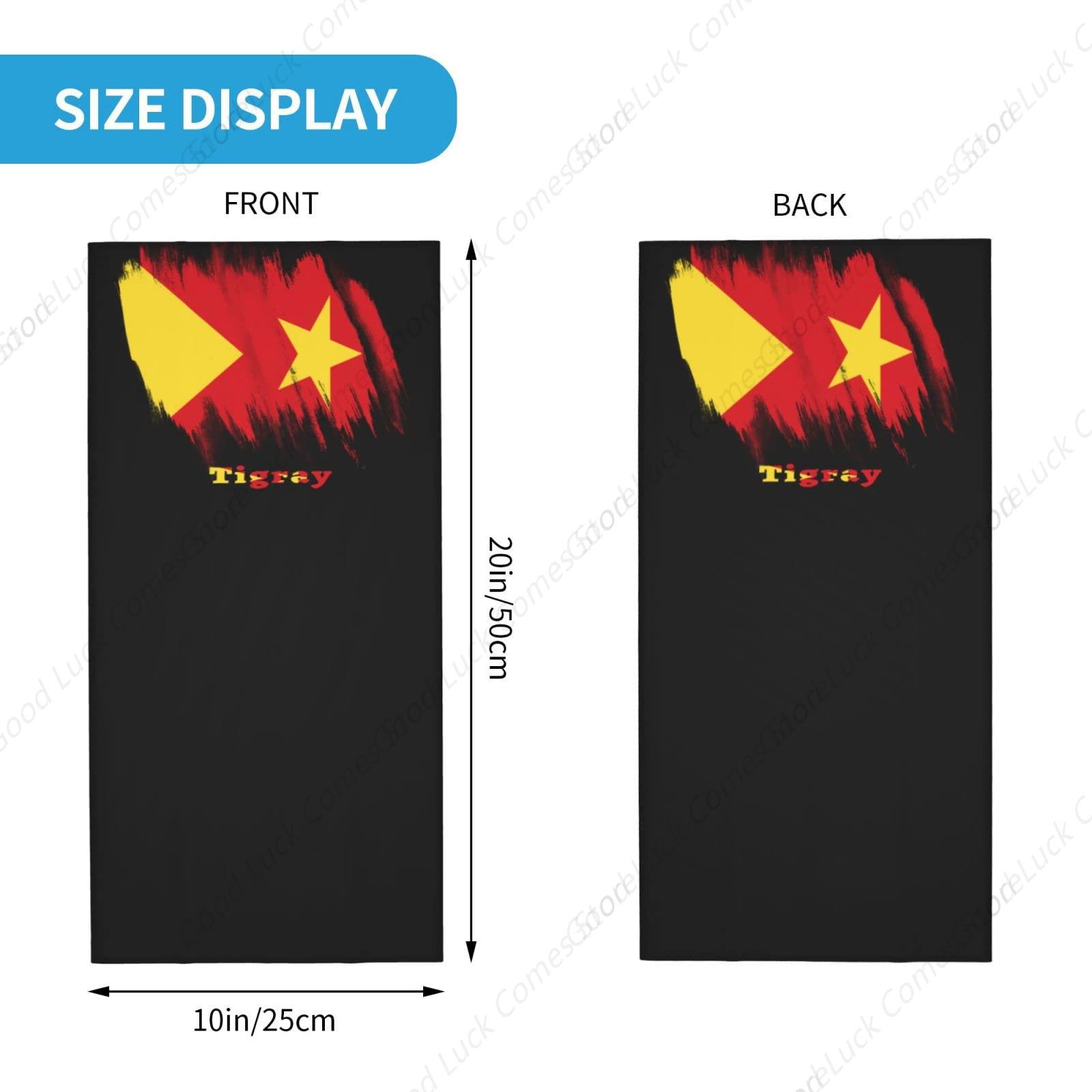 Tigray Flag Tigrean Seamless N – Cycling Face Mask recenzja i cena