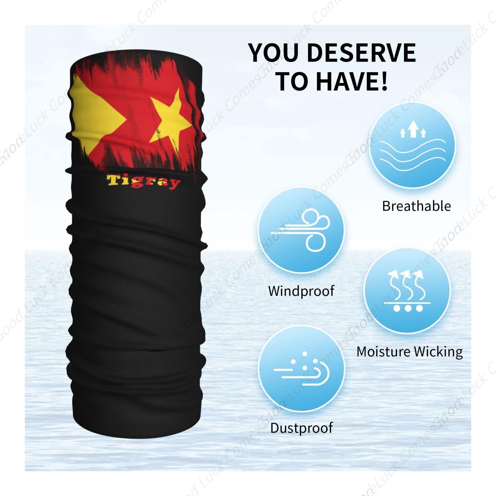Tigray Flag Tigrean Seamless N – Cycling Face Mask recenzja i cena