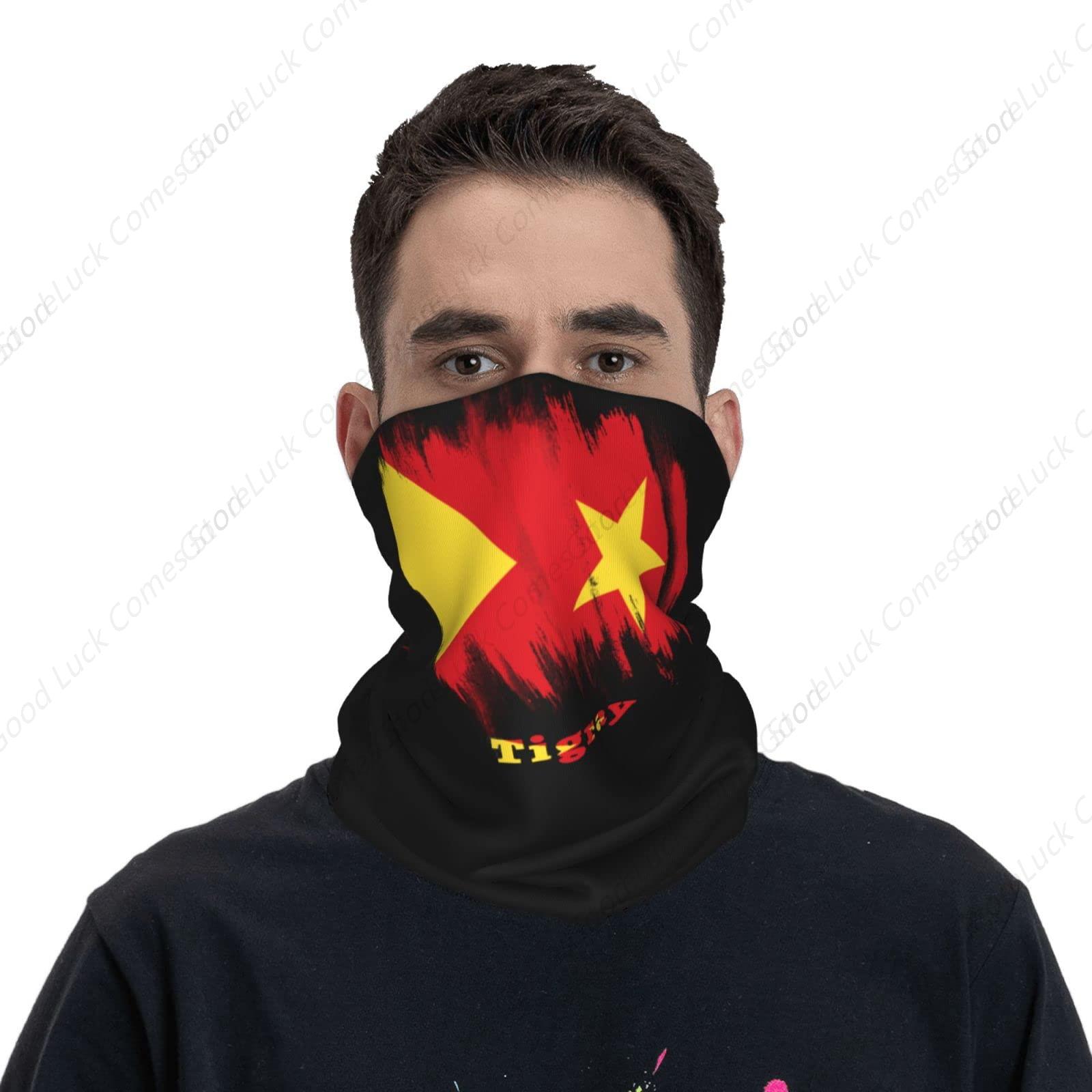 Tigray Flag Tigrean Seamless N – Cycling Face Mask recenzja i cena