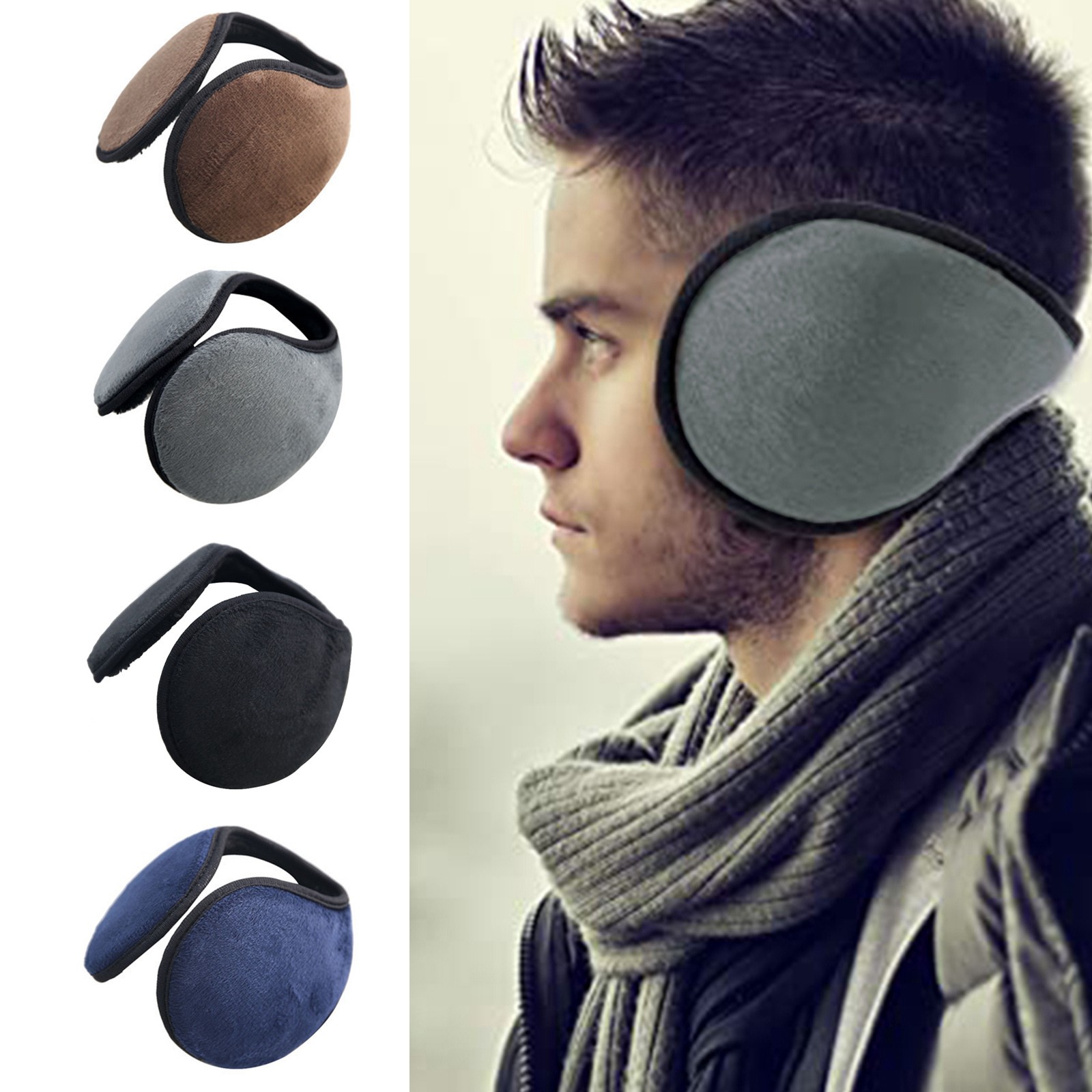 Winter Ear Muffs Warm Fleece F – Cycling Gear For Cold Weather recenzja i cena